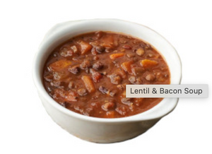 Lentil & Bacon Soup